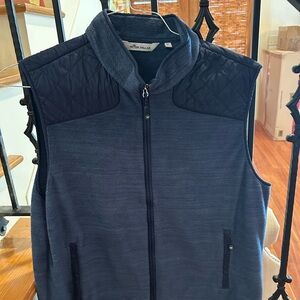 Peter Millar Blue Quilted Performance Vest